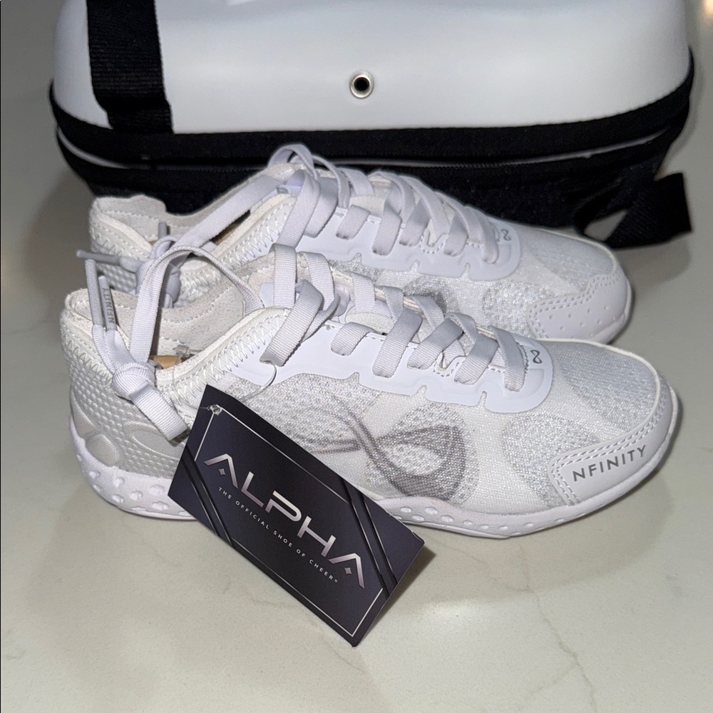NFINITY Alpha White Cheer Shoes